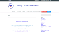 Desktop Screenshot of lickingcountydemocraticparty.com